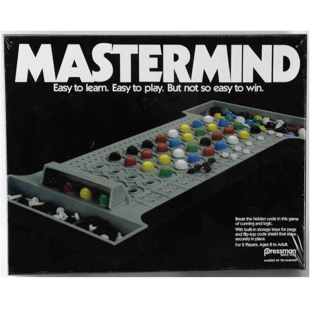 Mastermind Game By Pressman Family Game Night  New Sealed